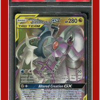 Cosmic Eclipse 156 Arceus & Dialga & Palkia GX PSA 8