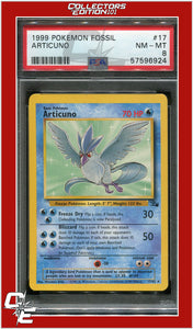 Fossil 17 Articuno PSA 8