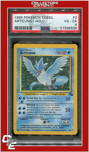 Fossil 2 Articuno Holo PSA 4