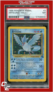 Fossil 2 Articuno Holo PSA 7