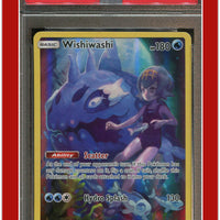 Cosmic Eclipse 240 Full Art Wishiwashi Secret PSA 8