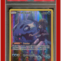 Cosmic Eclipse 240 Full Art Wishiwashi Secret PSA 9