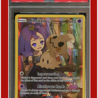 Cosmic Eclipse 245 Full Art Mimikyu Secret PSA 9