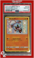 Hidden Fates SV23 Rockruff Holo PSA 10
