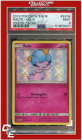 Hidden Fates SV34 Ralts Holo PSA 9
