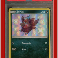 Hidden Fates SV25 Zorua Holo PSA 9