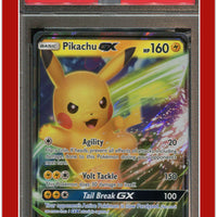 SM Black Star Promo SM232 Pikachu GX PSA 10