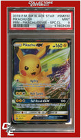 SM Black Star Promo SM232 Pikachu GX PSA 9
