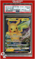 SM Black Star Promo SM232 Pikachu GX PSA 9
