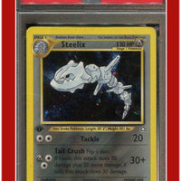 Neo Genesis 1st Edition 15 Steelix Holo PSA 4