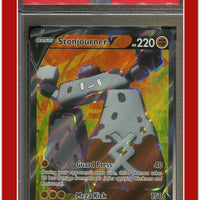 Sword & Shield 193 Full Art Stonjourner V PSA 9