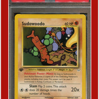 Neo Revelation 1st Edition 26 Sudowoodo PSA 9