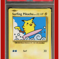 Evolutions 111 Surfing Pikachu PSA 8