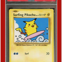 Evolutions 111 Surfing Pikachu PSA 8