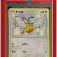 Hidden Fates SV42 Swablu Holo PSA 10