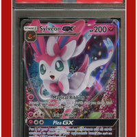 Guardians Rising 92a Sylveon GX Yellow A Alternate Art PSA 8