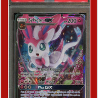 Guardians Rising 92a Sylveon GX Yellow A Alternate Art PSA 9