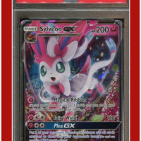 Guardians Rising 92a Sylveon GX Yellow A Alternate Art PSA 9