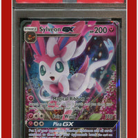 Guardians Rising 92a Sylveon GX Yellow A Alternate Art PSA 9