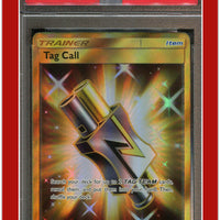 Cosmic Eclipse 270 Full Art Tag Call Secret PSA 10