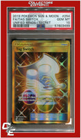 Unified Minds 254 Full Art Tag Switch Secret PSA 10
