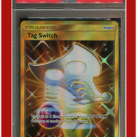 Unified Minds 254 Full Art Tag Switch Secret PSA 10