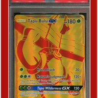 Hidden Fates SV91 Full Art Tapu Bulu GX PSA 9