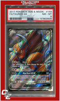 Sun & Moon 144 Full Art Tauros GX PSA 8
