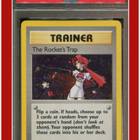 Gym Heroes 19 The Rocket's Trap Holo PSA 6