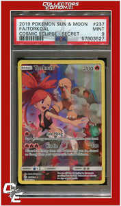 Cosmic Eclipse 237 Full Art Torkoal Secret PSA 9