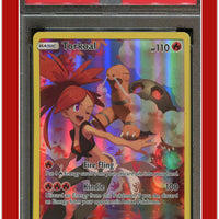 Cosmic Eclipse 237 Full Art Torkoal Secret PSA 8