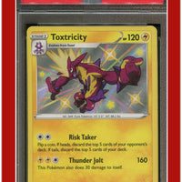 Shining Fates SV042 Toxtricity Holo PSA 10