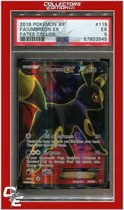 Fates Collide 119 Full Art Umbreon EX PSA 5