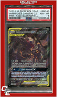 SM Black Star Promo SM241 Umbreon & Darkrai GX PSA 8
