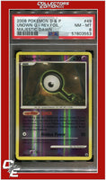 Majestic Dawn 49 Unown Q Reverse Foil PSA 8
