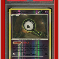 Majestic Dawn 49 Unown Q Reverse Foil PSA 8