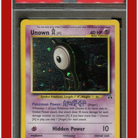 Neo Discovery 14 Unown A Holo PSA 4