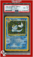 Jungle 12 Vaporeon Holo PSA 8
