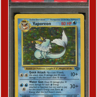 Jungle 12 Vaporeon Holo PSA 5