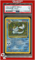 Jungle 12 Vaporeon Holo PSA 5
