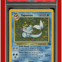 Jungle 12 Vaporeon Holo PSA 5