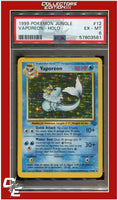 Jungle 12 Vaporeon Holo PSA 6
