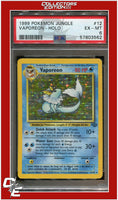 Jungle 12 Vaporeon Holo PSA 6
