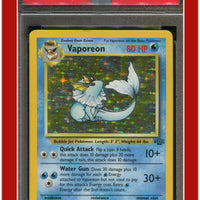 Jungle 12 Vaporeon Holo PSA 6