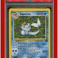 Jungle 12 Vaporeon Holo PSA 6