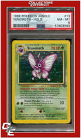 Jungle 13 Venomoth Holo PSA 8
