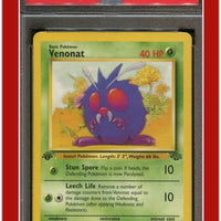 Jungle 63 Venonat 1st Edition PSA 5