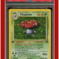 Jungle 15 Vileplume Holo 1st Edition PSA 5