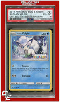 Guardians Rising 21 Alolan Vulpix Build A Bear Workshop PSA 6
