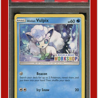 Guardians Rising 21 Alolan Vulpix Build A Bear Workshop PSA 6